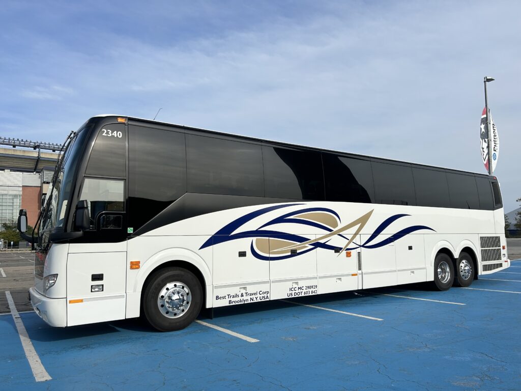 Best Trails & Travel charter bus